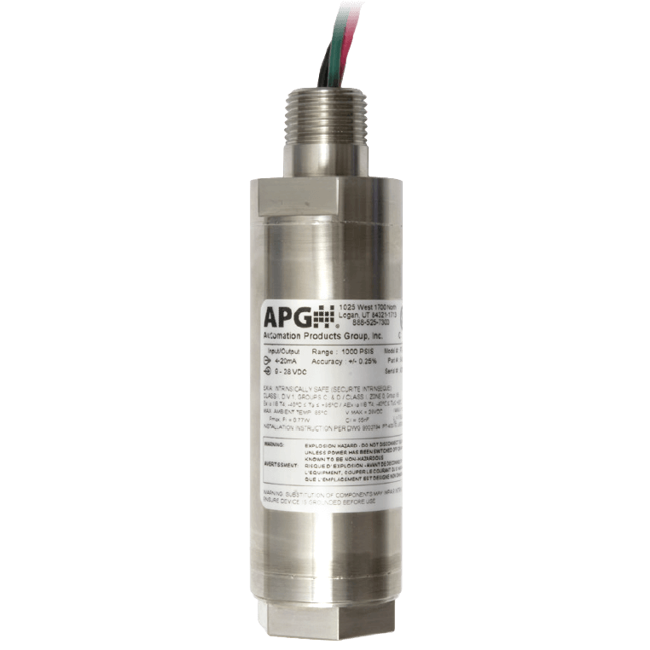 Automation Product Heavy Duty Explosion Proof Pressure Transducer, PT-405